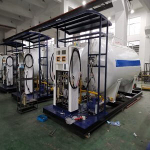 hmz lpg skid refilling plant