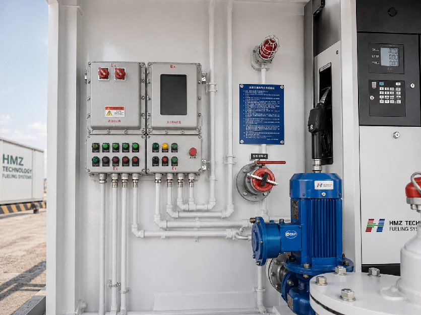 skid mounted fuel station explosion proof components.jpg