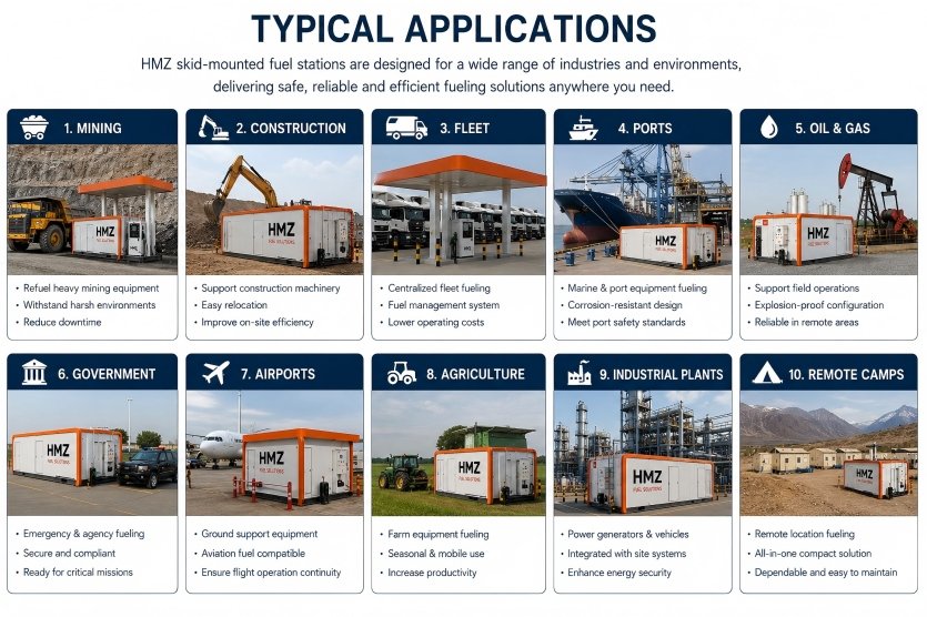 typical applications hmz